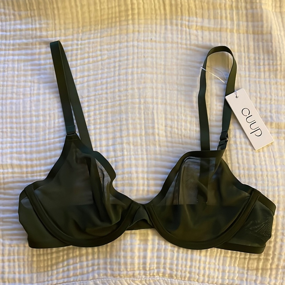Cuup - The Plunge Mesh Bra